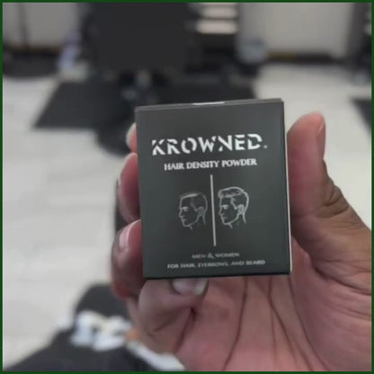 Krowned™ Water, Sweat, and Wind Proof — For Real Life Hair Density